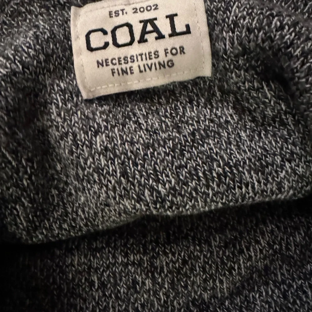 Coal Gray Knit Beanie